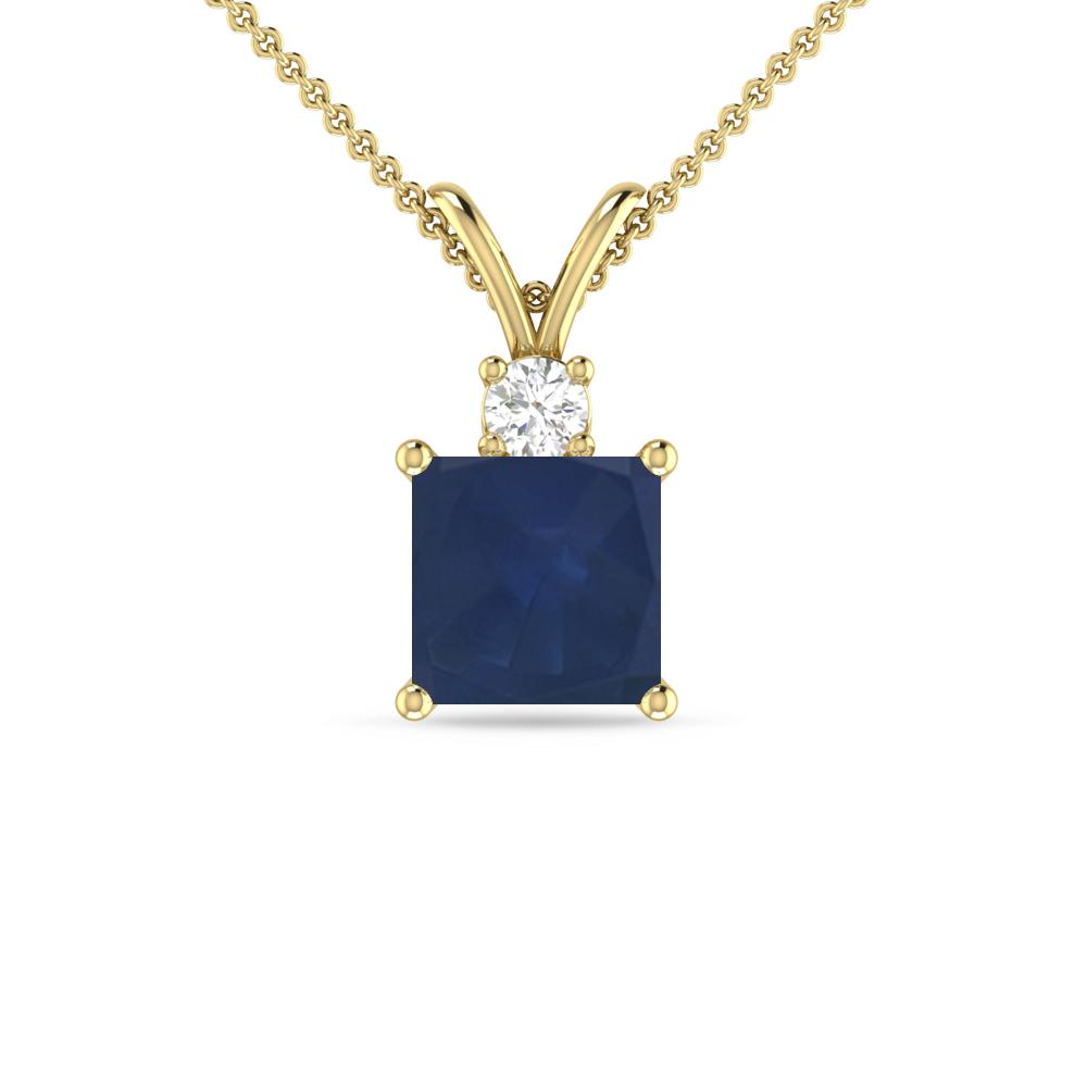 Yellow Gold - Sapphire