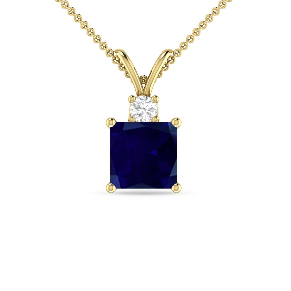 Yellow Gold - Sapphire