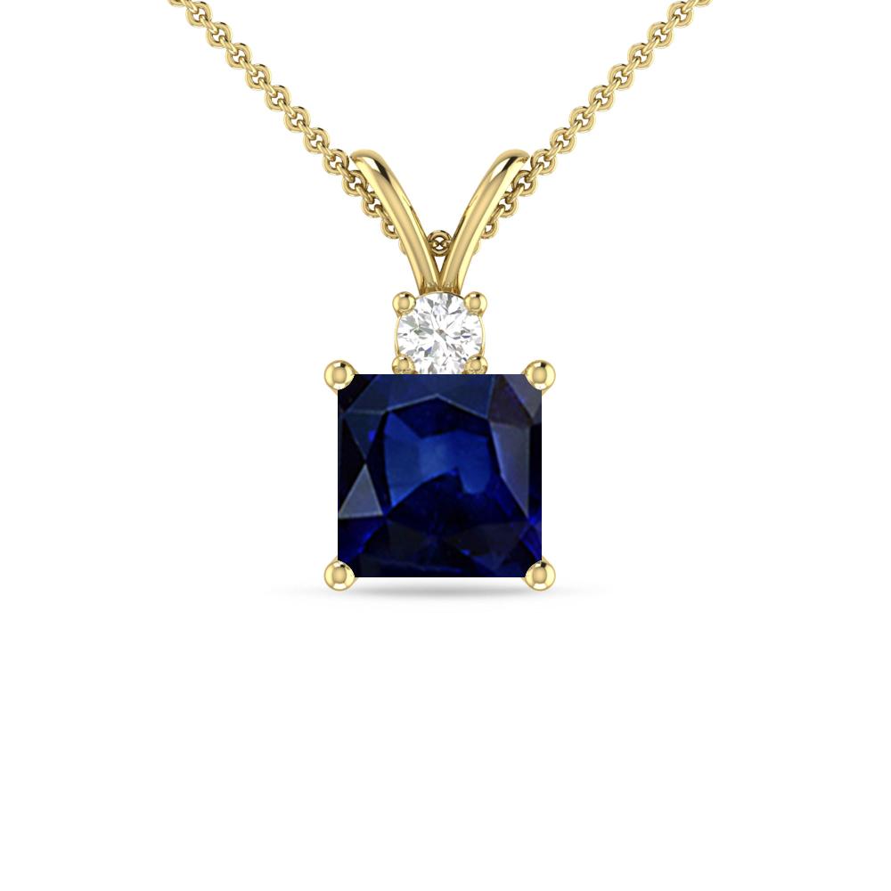 Yellow Gold - Sapphire