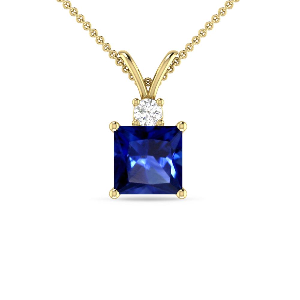 Yellow Gold - Sapphire