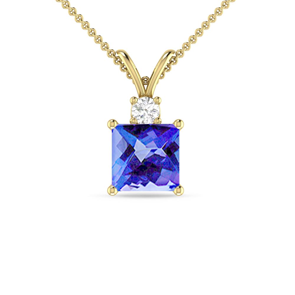 Yellow Gold - Tanzanite