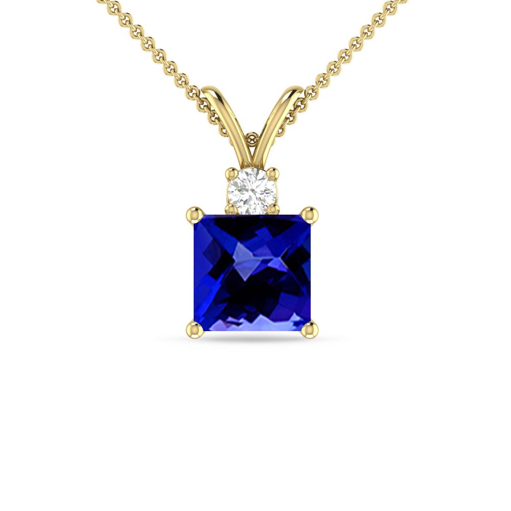 Yellow Gold - Tanzanite