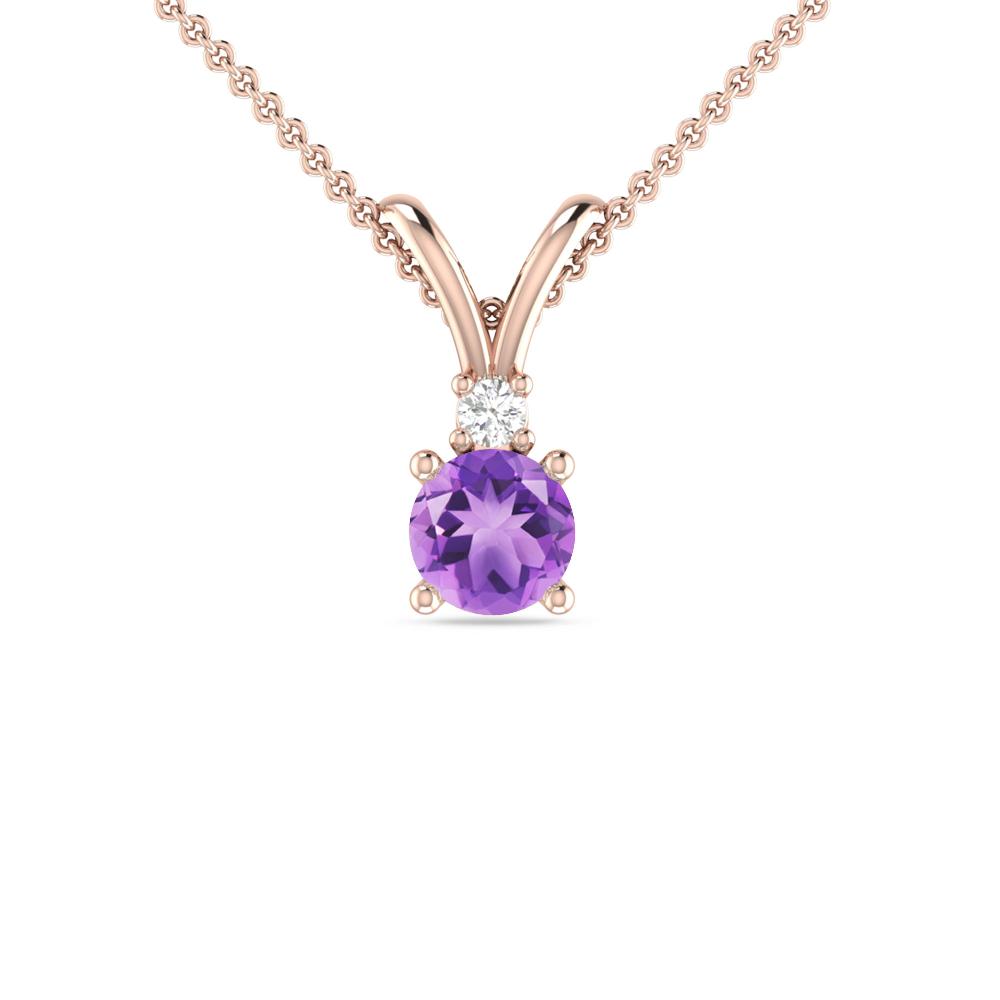 Rose Gold - Amethyst