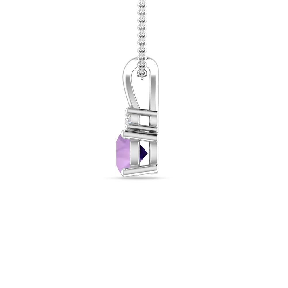 White Gold - Amethyst