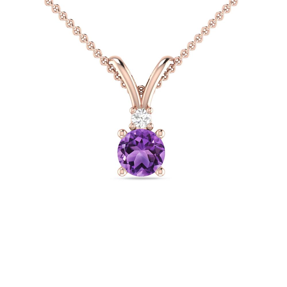 Rose Gold - Amethyst