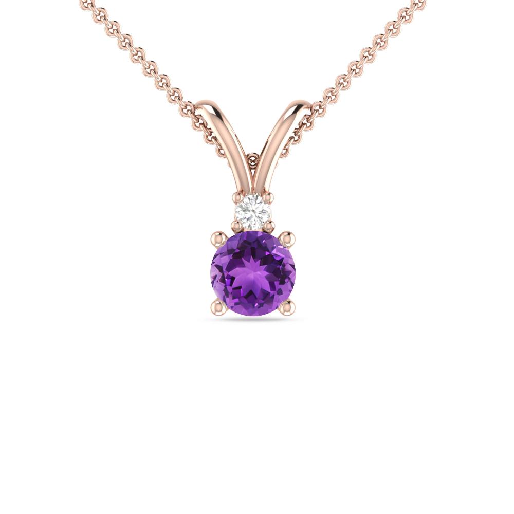 Rose Gold - Amethyst