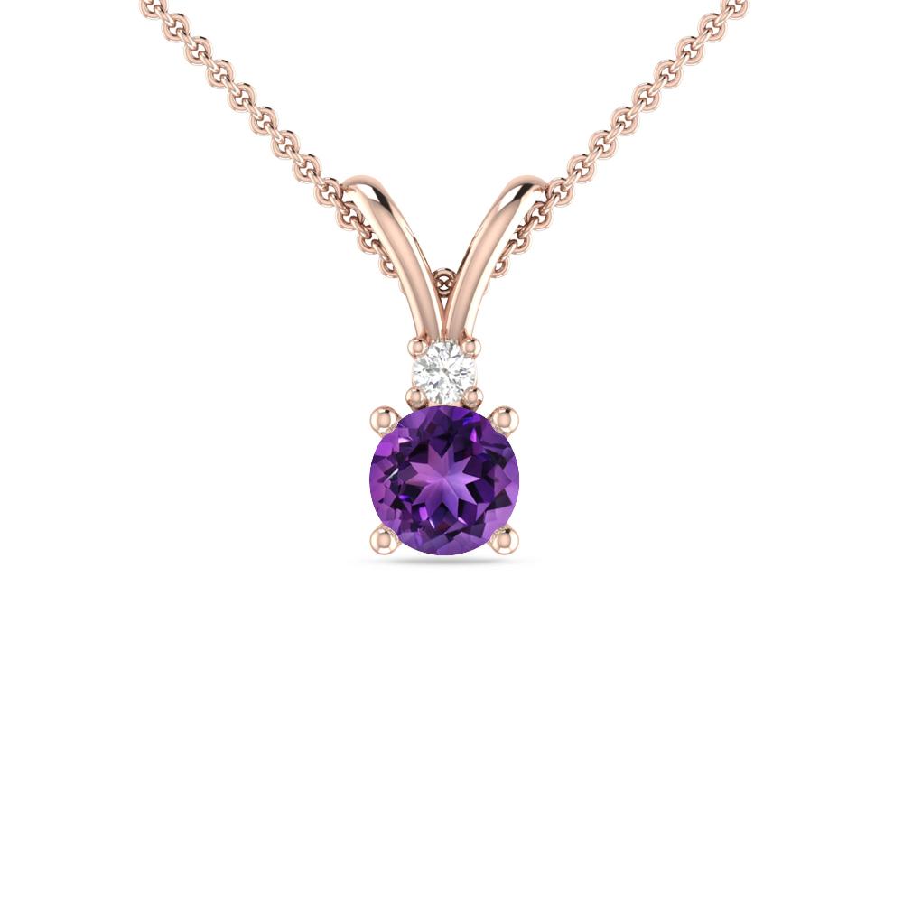 Rose Gold - Amethyst