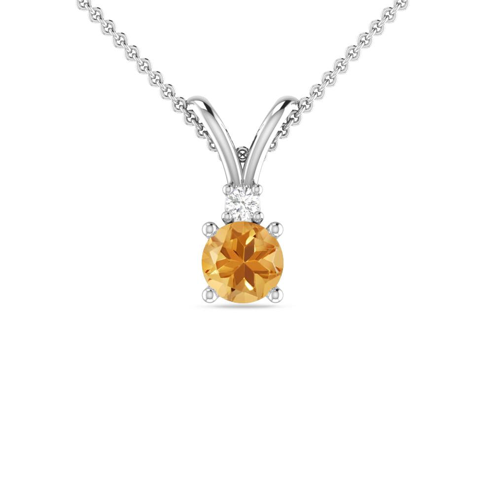 White Gold - Citrine