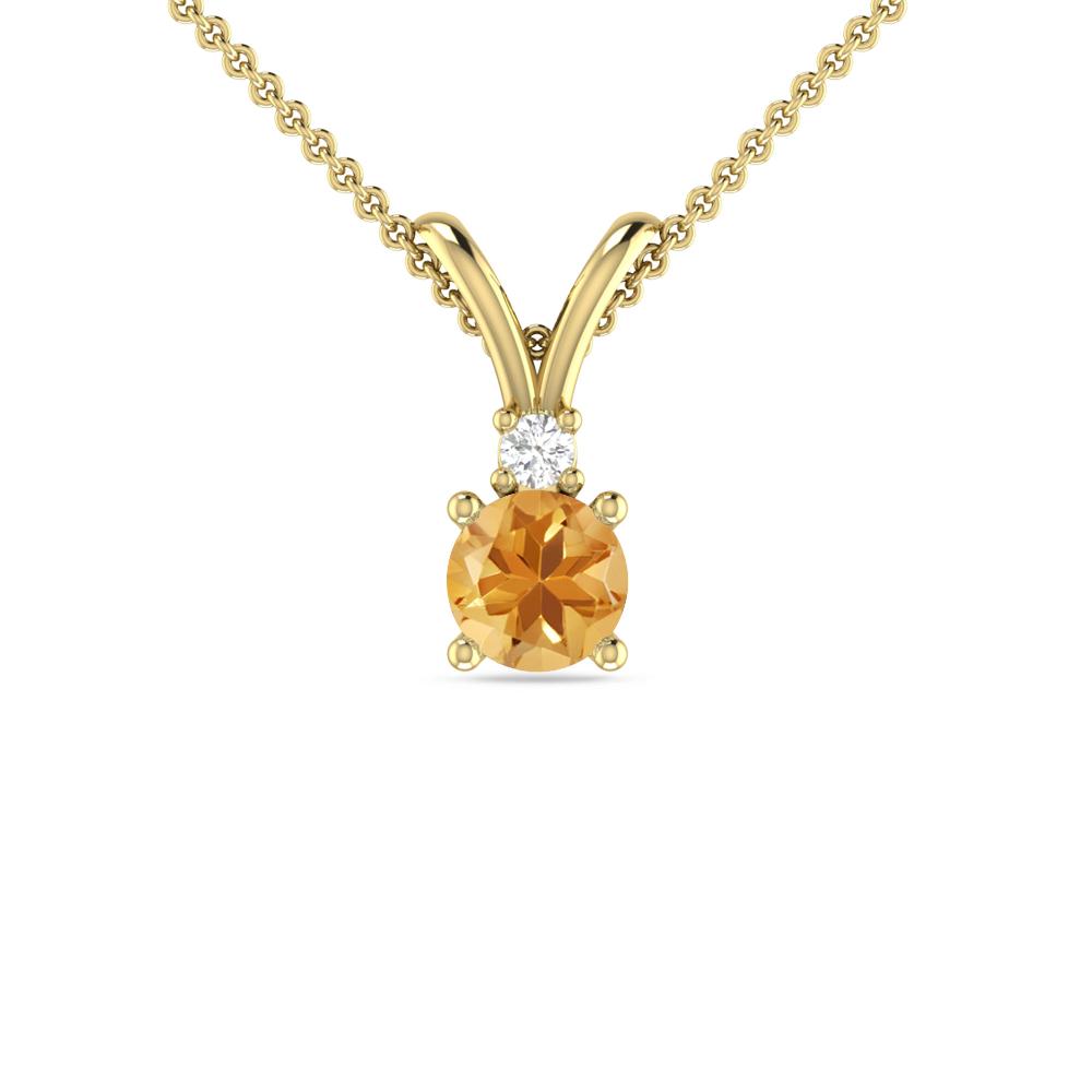 Yellow Gold - Citrine