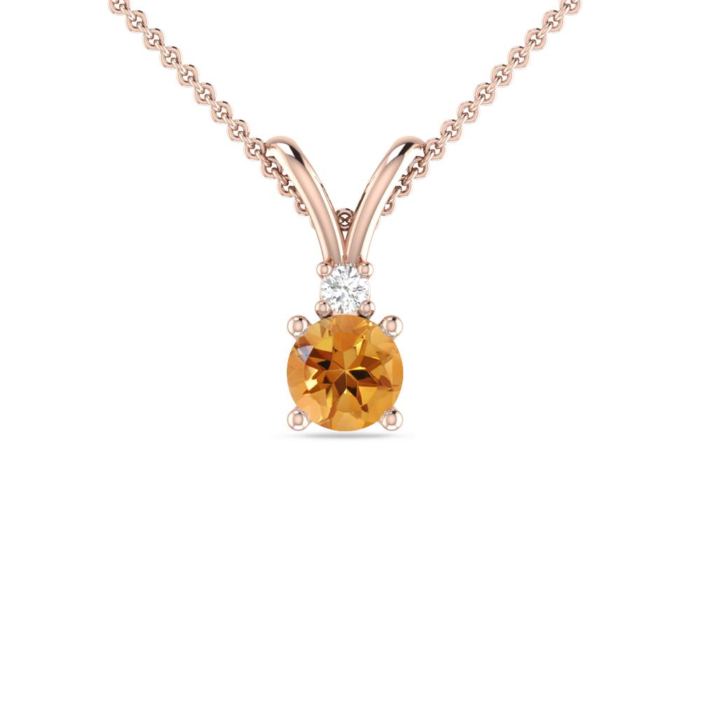 Rose Gold - Citrine