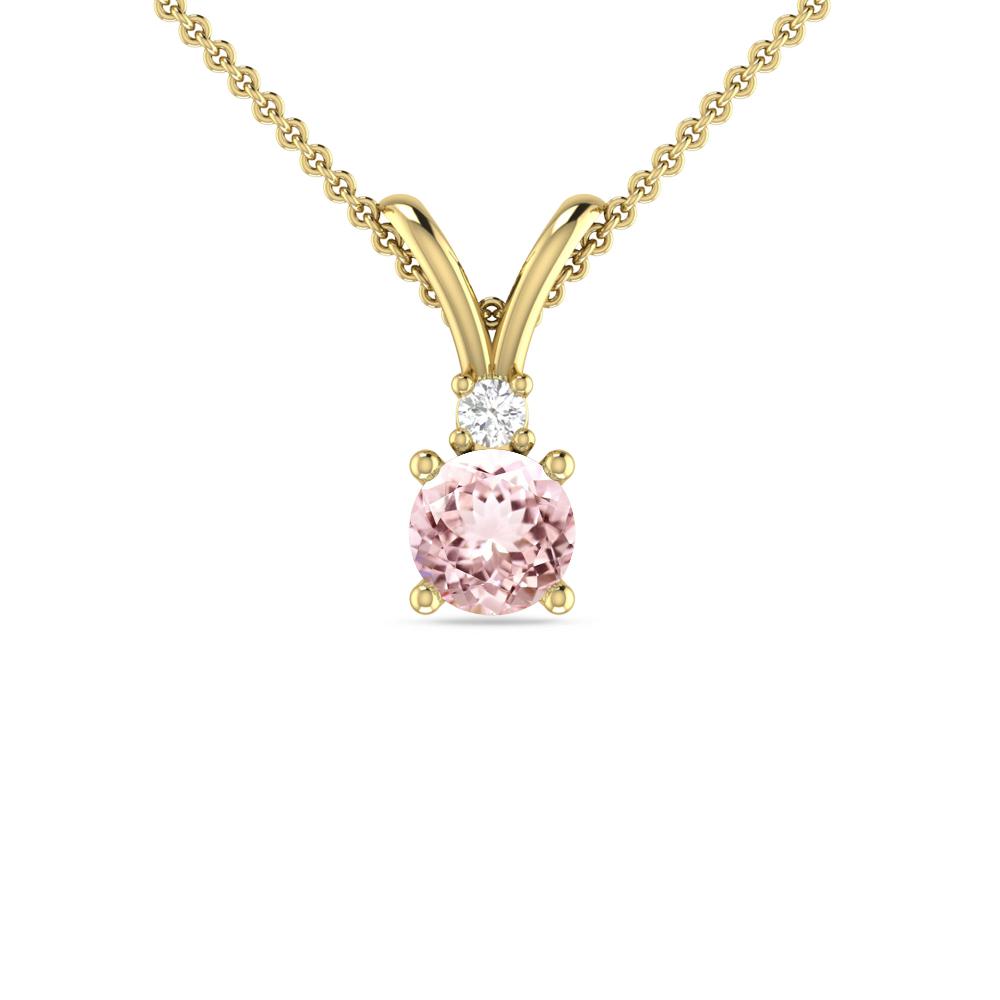 Yellow Gold - Morganite