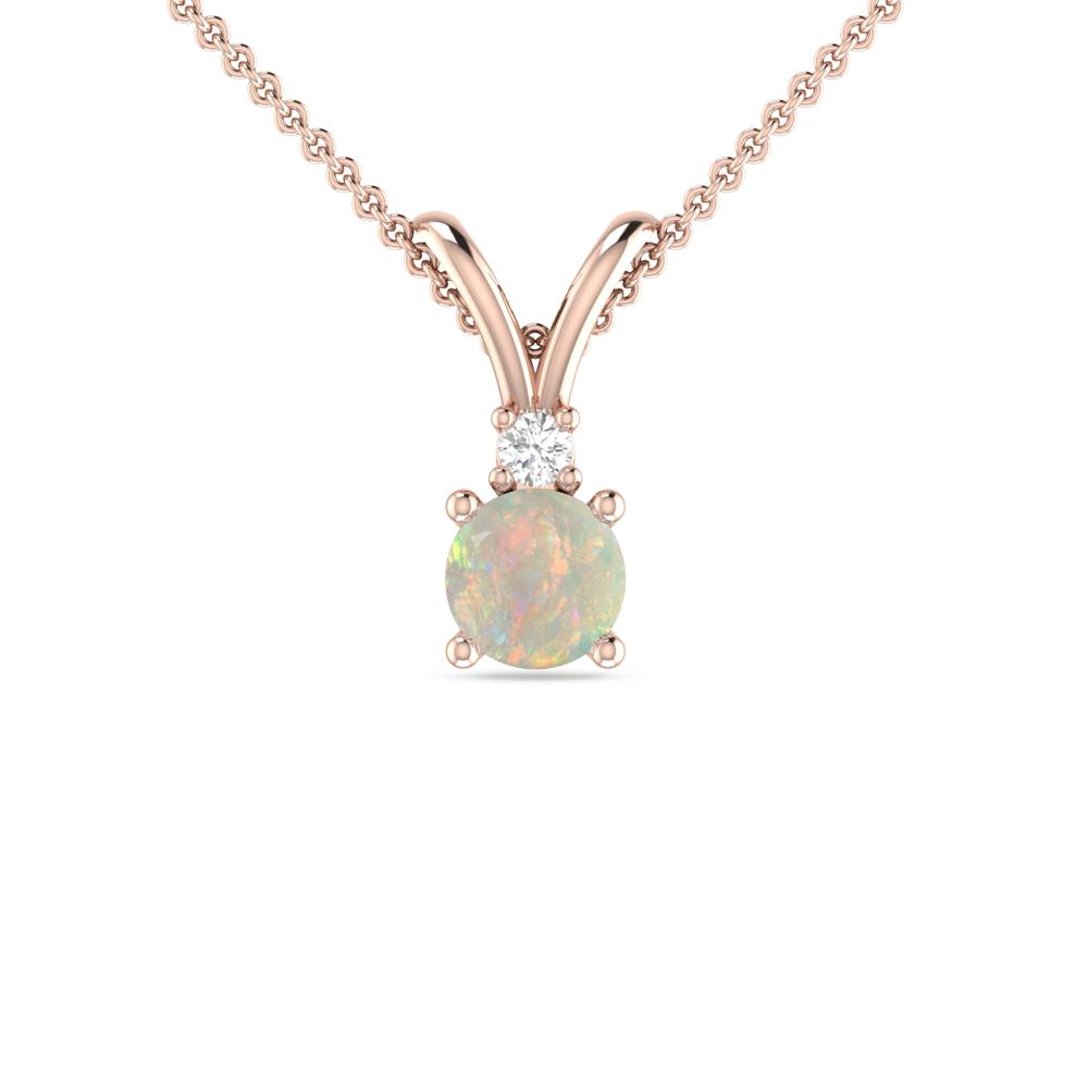 Rose Gold - Opal