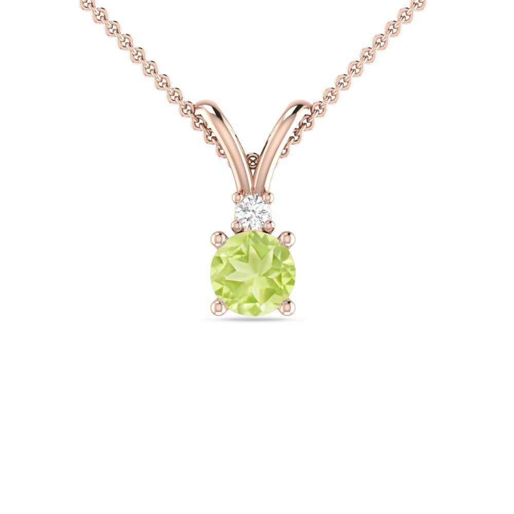 Rose Gold - Peridot