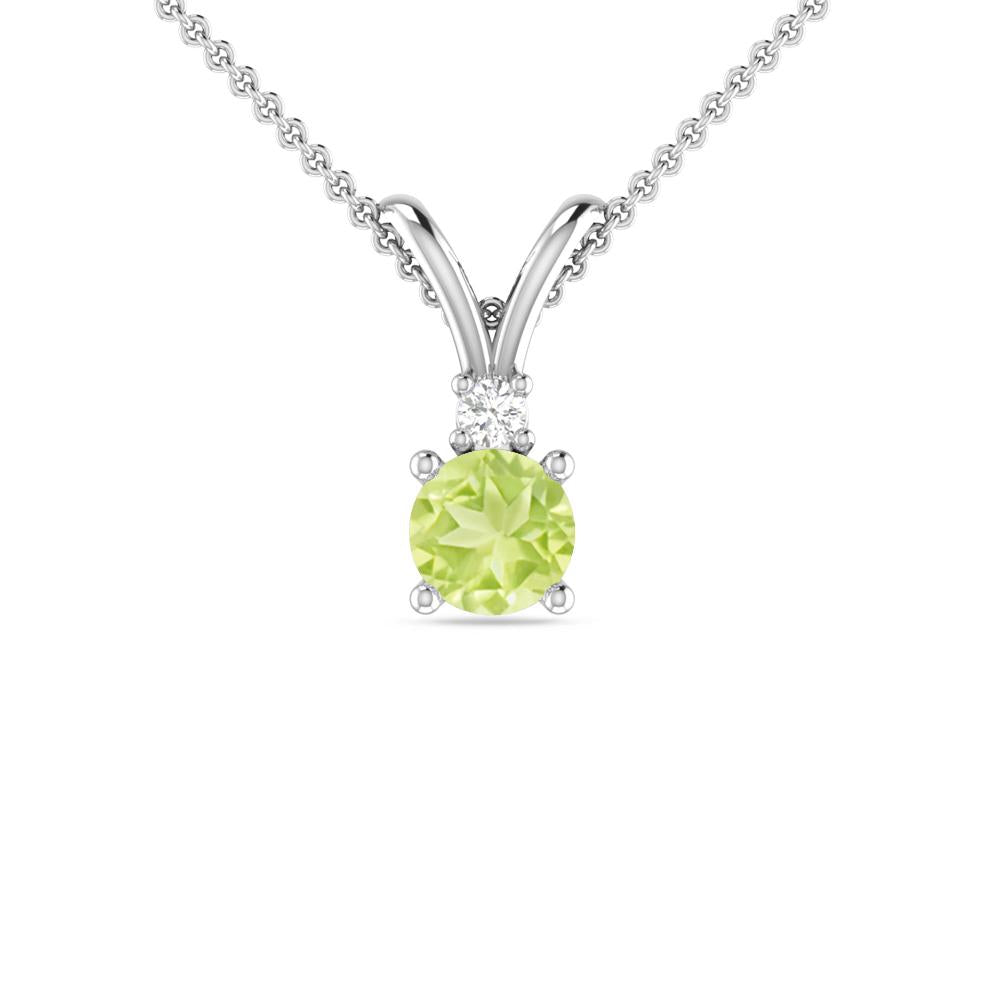 White Gold - Peridot