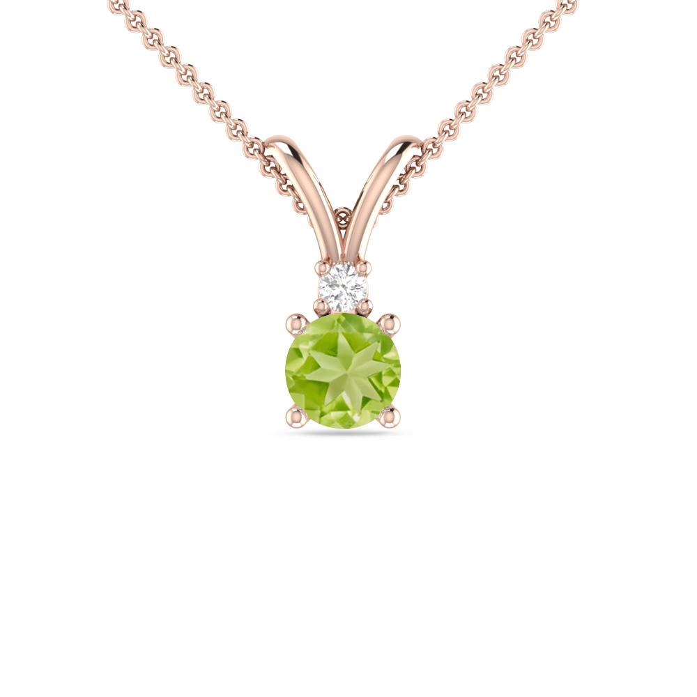 Rose Gold - Peridot