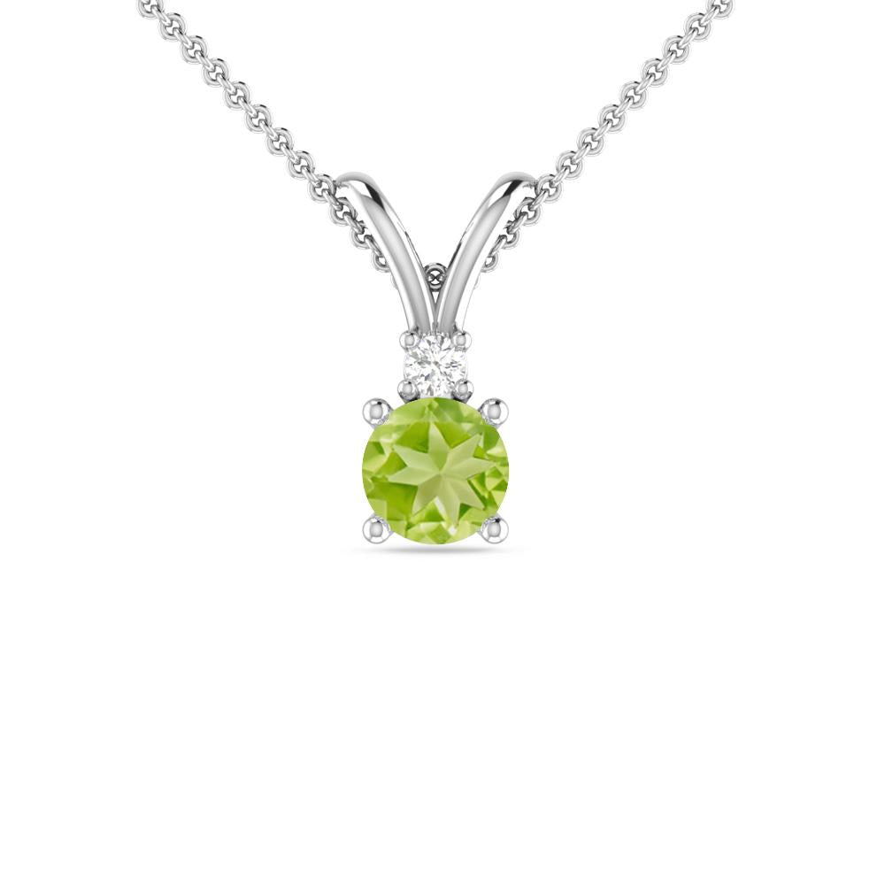 White Gold - Peridot