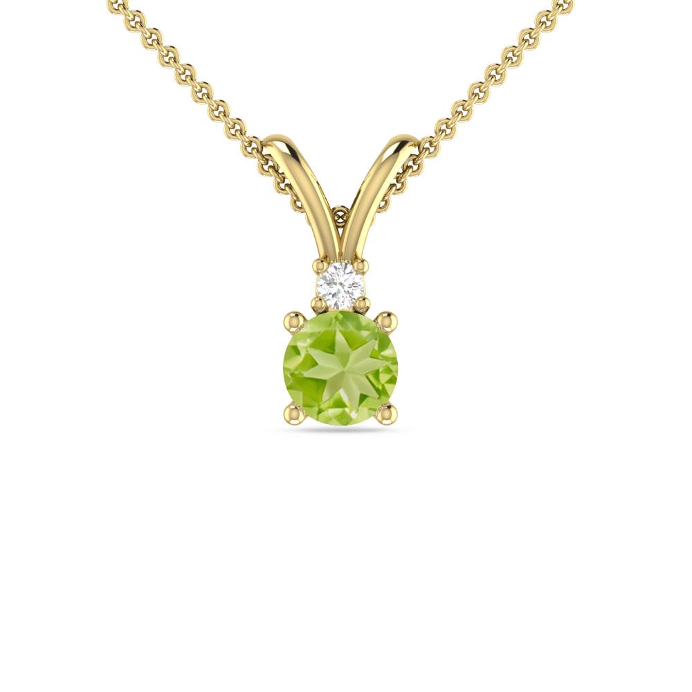 Yellow Gold - Peridot