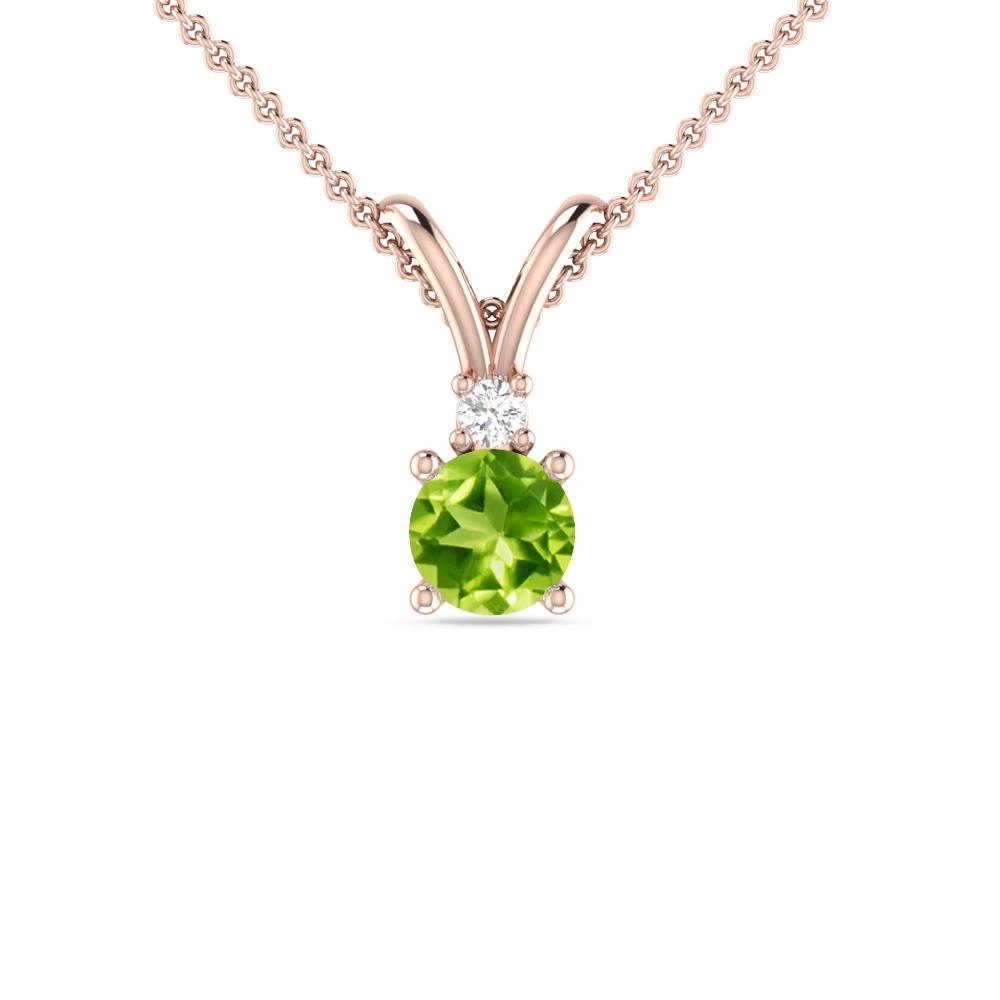 Rose Gold - Peridot