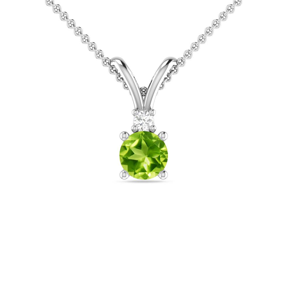 White Gold - Peridot