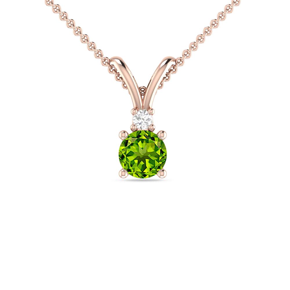 Rose Gold - Peridot