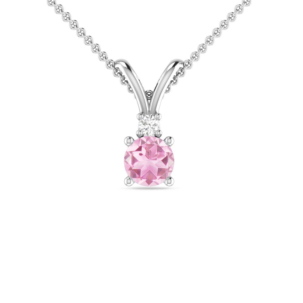 White Gold - Pink Tourmaline