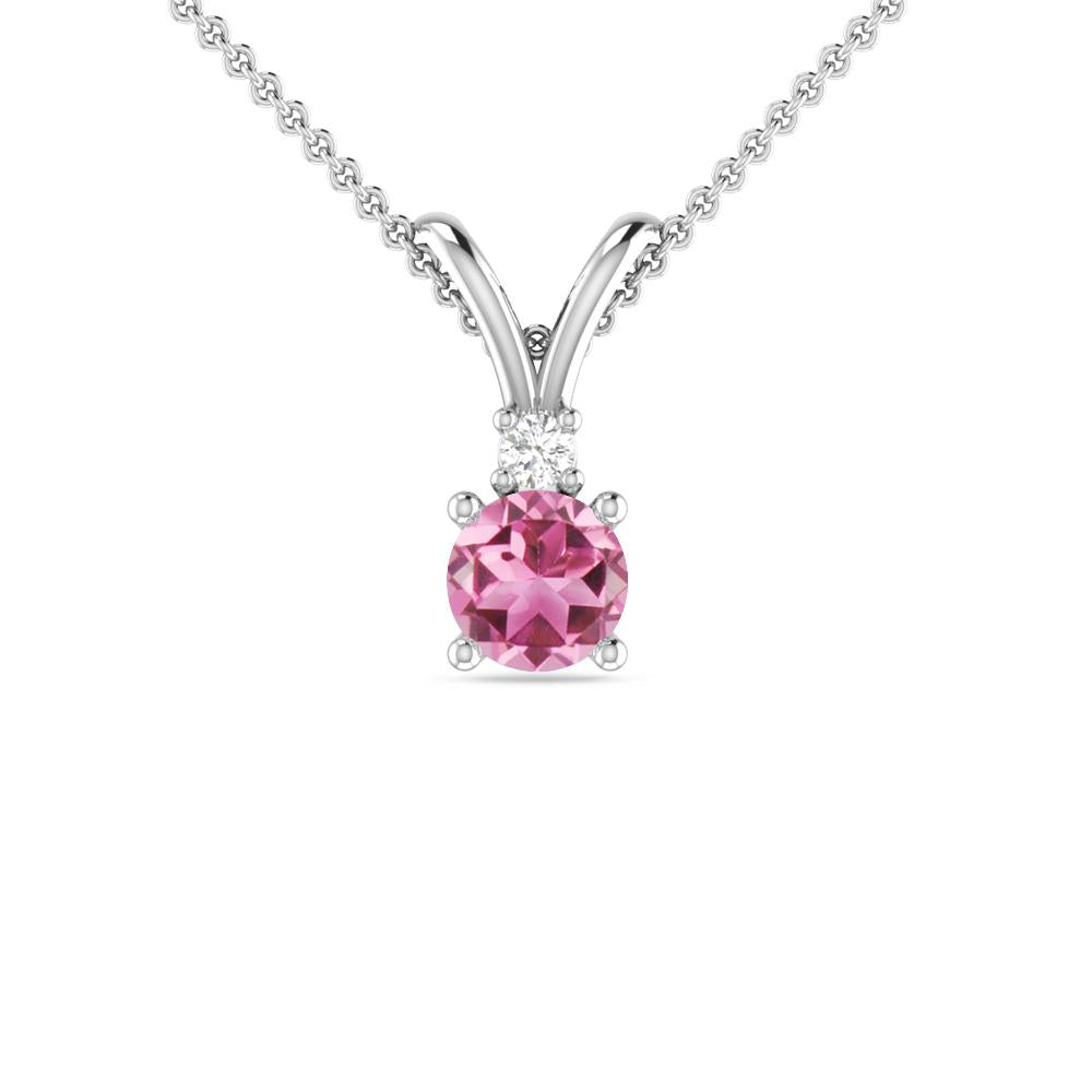 White Gold - Pink Tourmaline