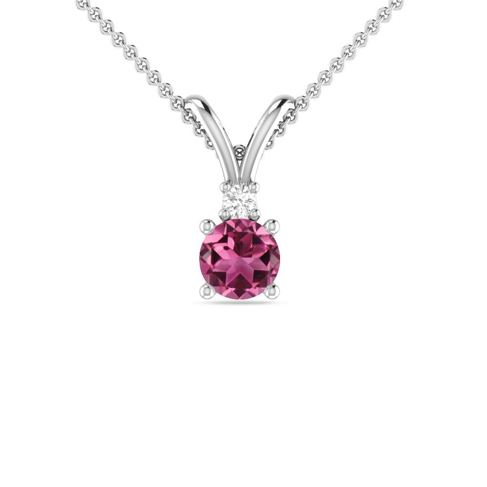 White Gold - Pink Tourmaline