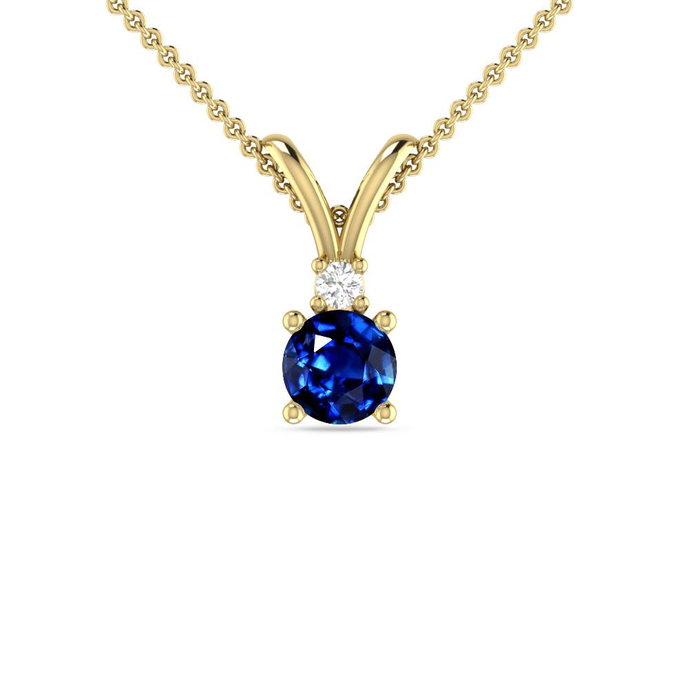 Yellow Gold - Sapphire