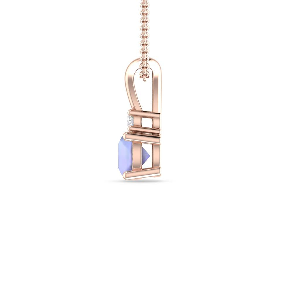 Rose Gold - Tanzanite