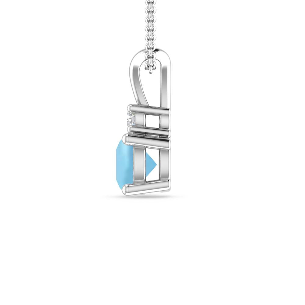 White Gold - Aquamarine