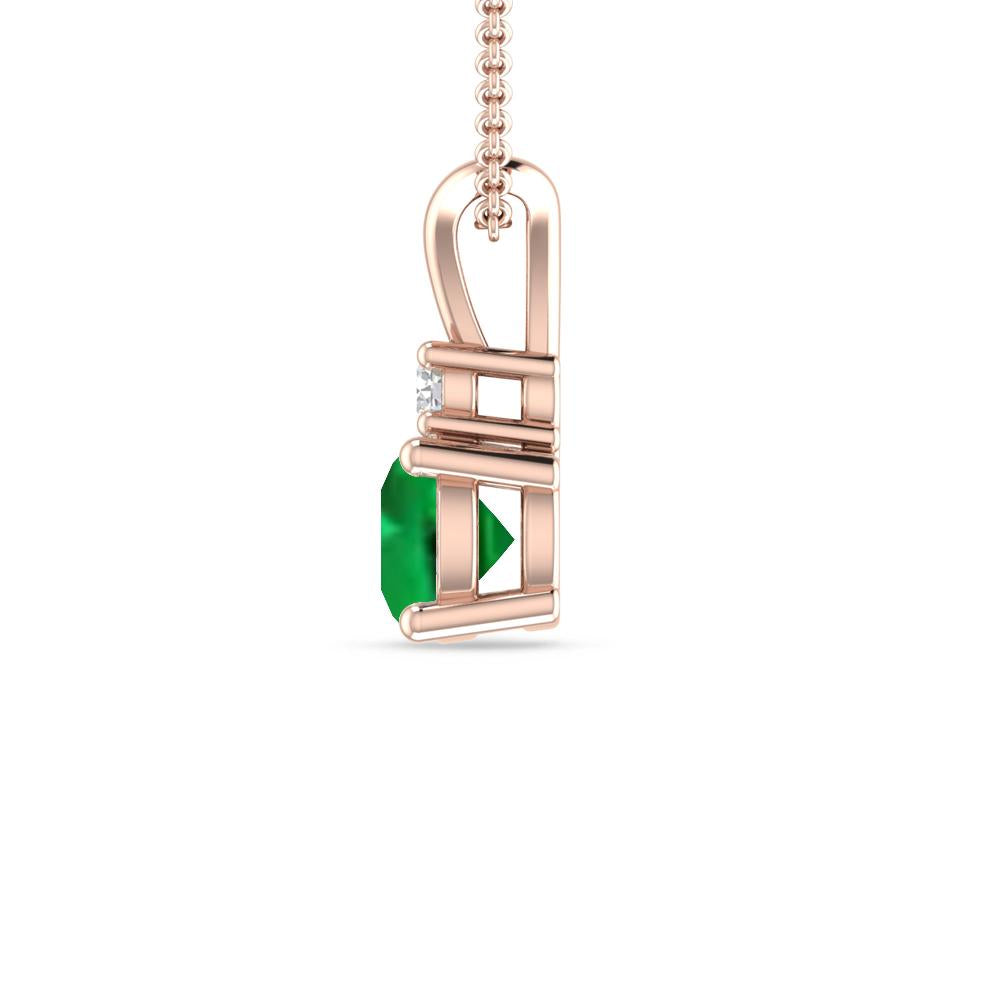 Rose Gold - Emerald