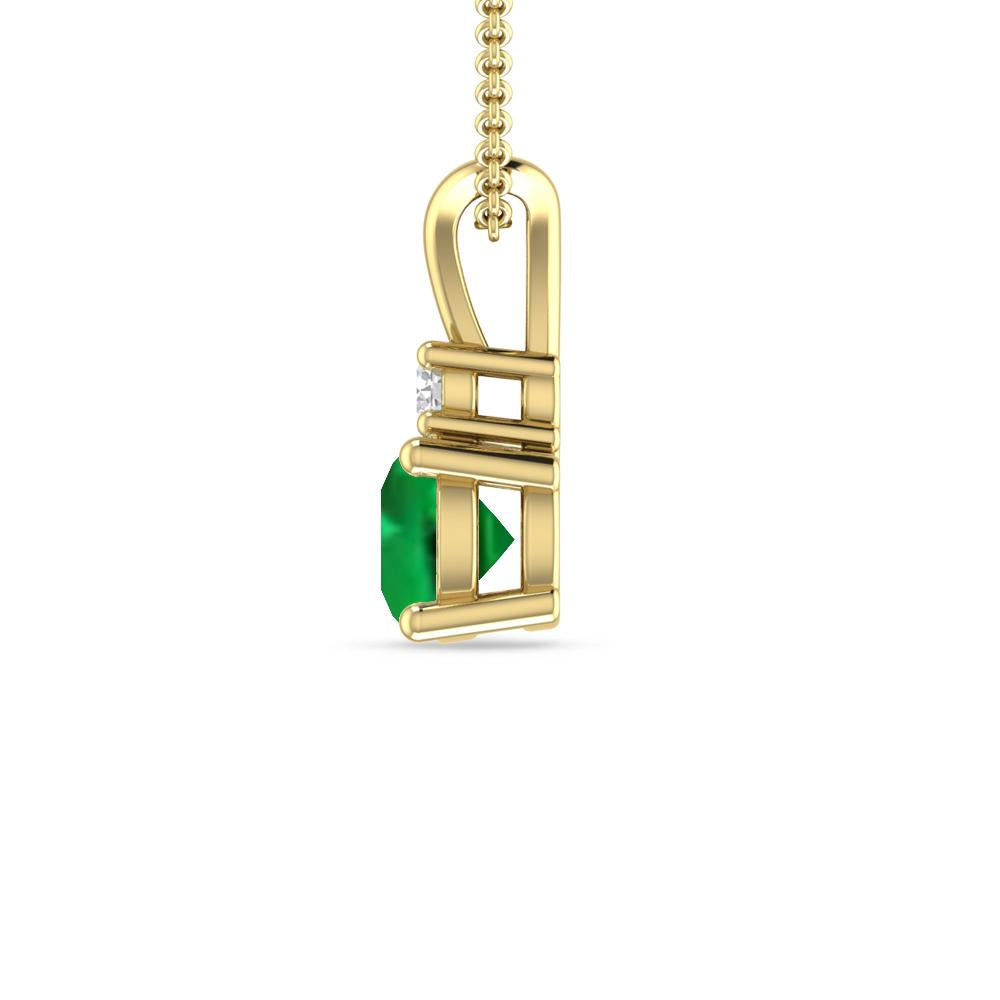 Yellow Gold - Emerald