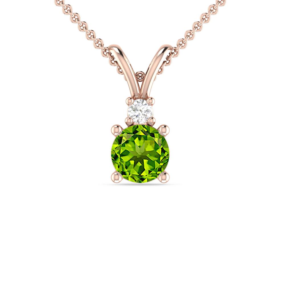 Rose Gold - Peridot