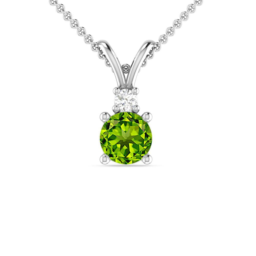 White Gold - Peridot