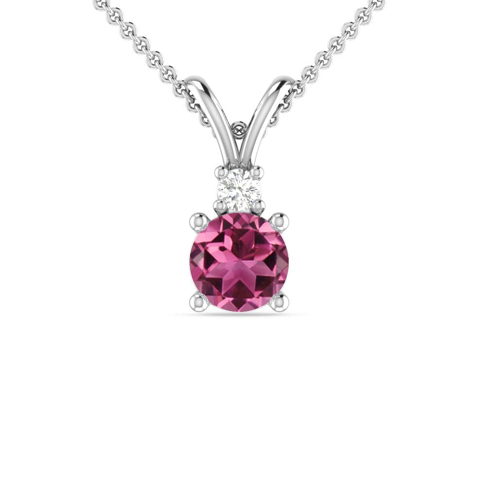 White Gold - Pink Tourmaline