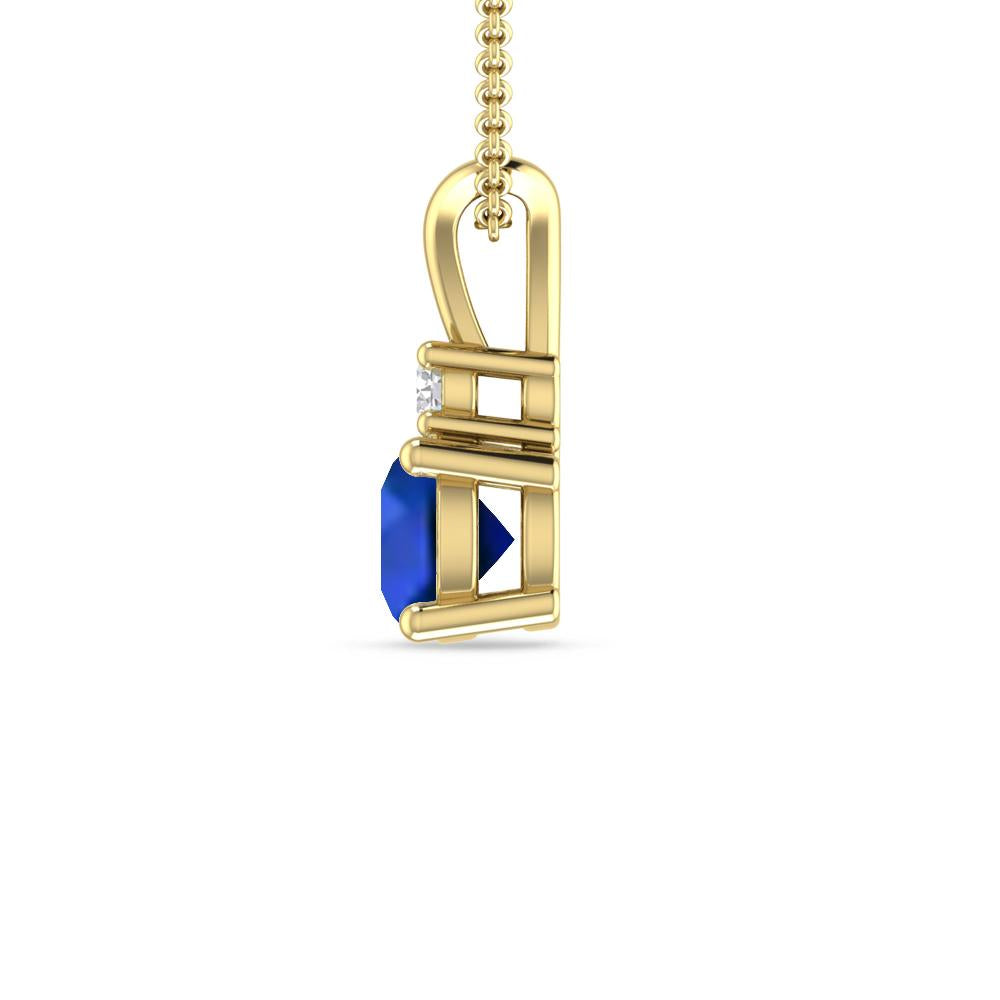 Yellow Gold - Sapphire