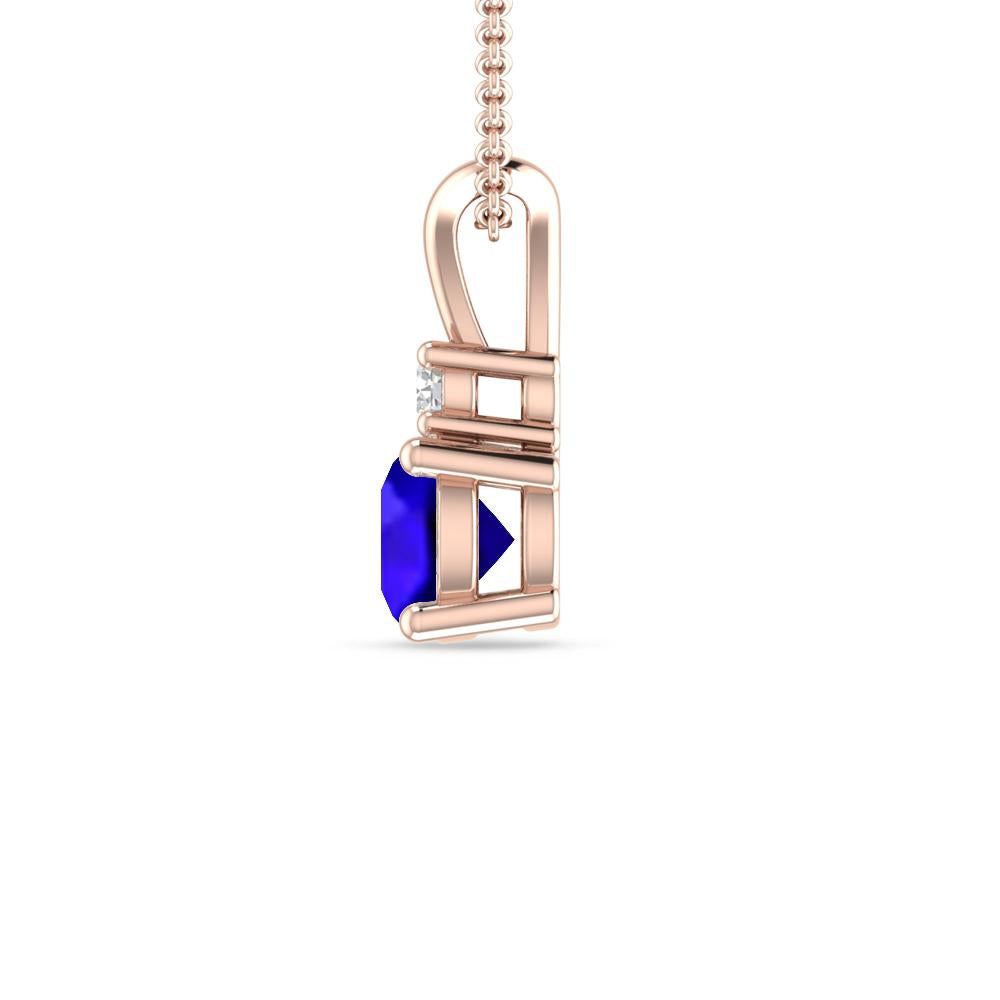 Rose Gold - Tanzanite