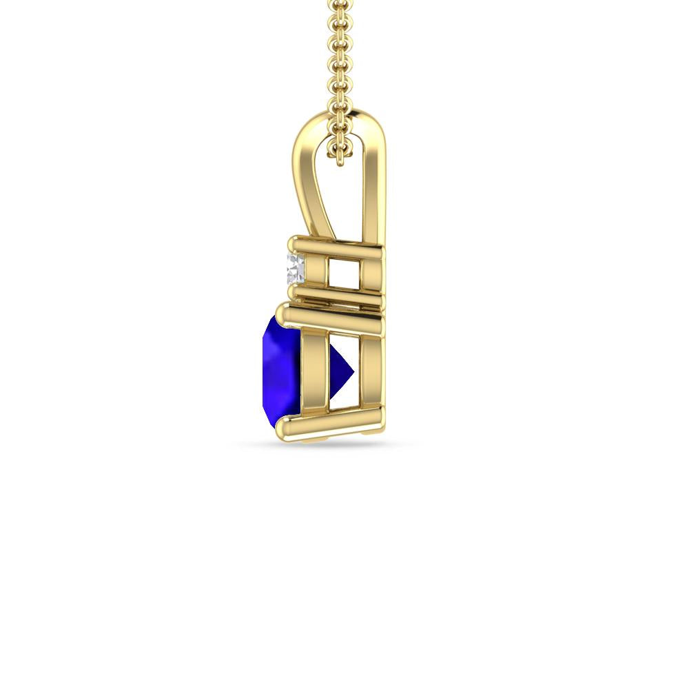 Yellow Gold - Tanzanite