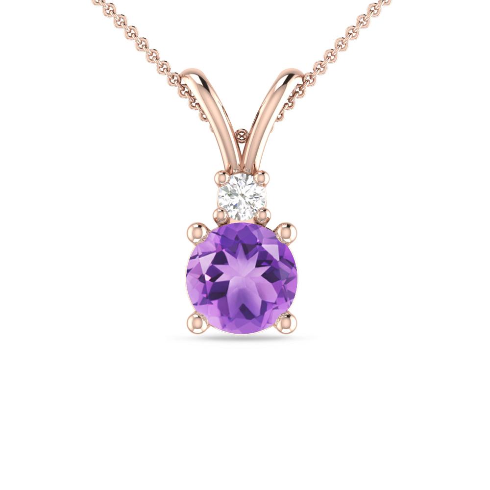 Rose Gold - Amethyst