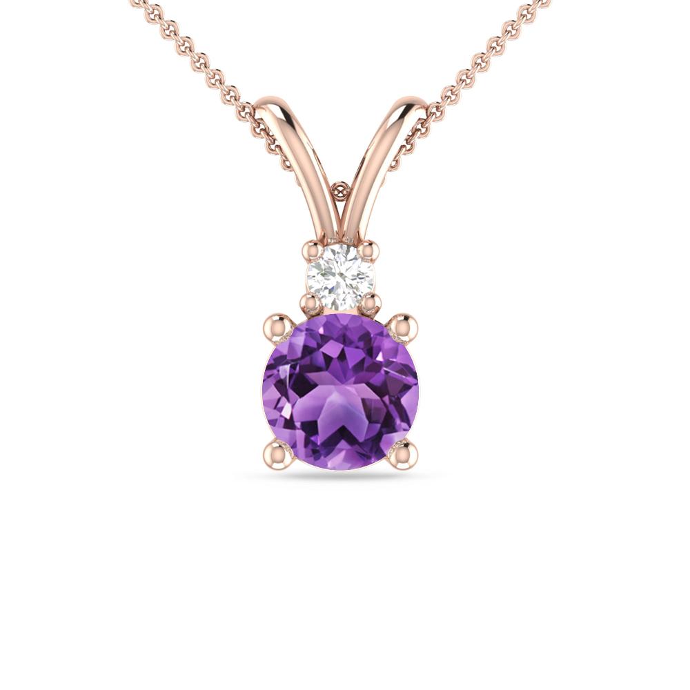 Rose Gold - Amethyst