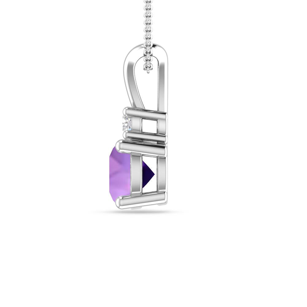 White Gold - Amethyst