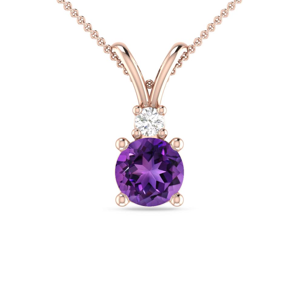 Rose Gold - Amethyst