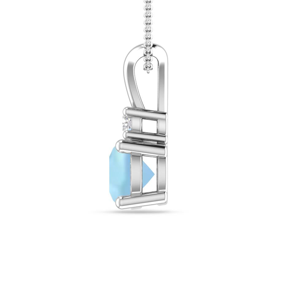 White Gold - Aquamarine