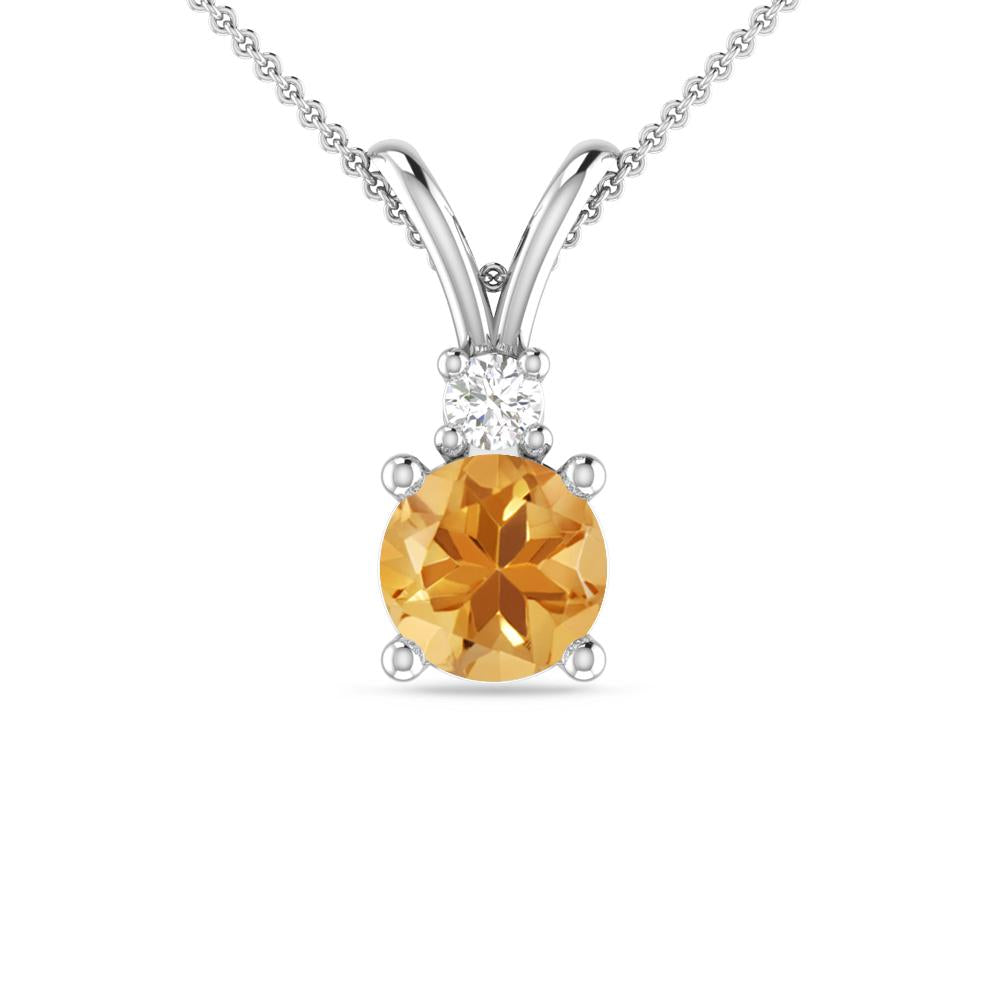 White Gold - Citrine