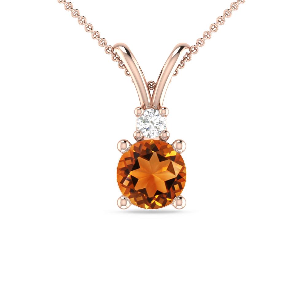 Rose Gold - Citrine