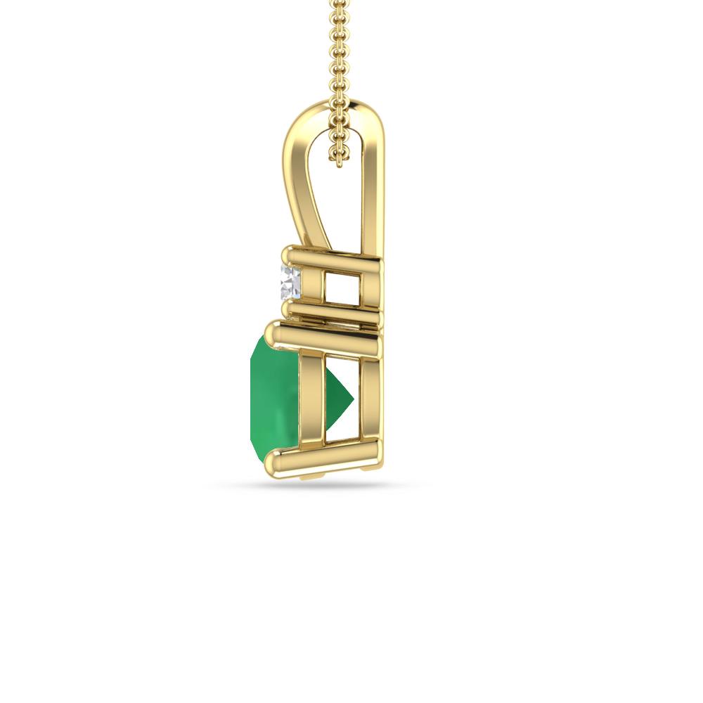 Yellow Gold - Emerald