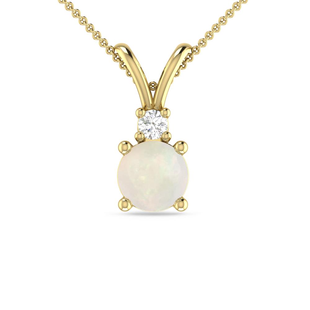 Yellow Gold - Opal