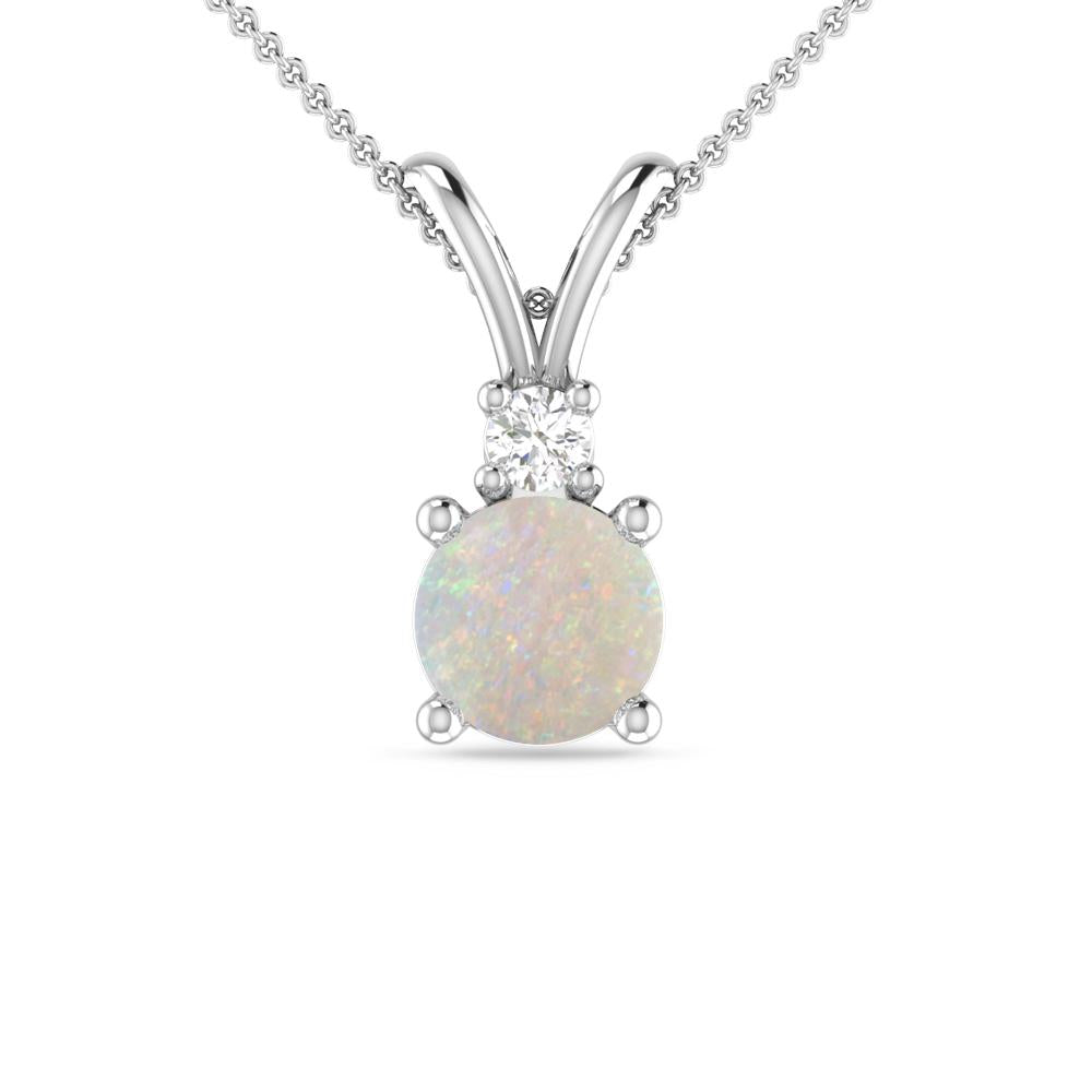 White Gold - Opal