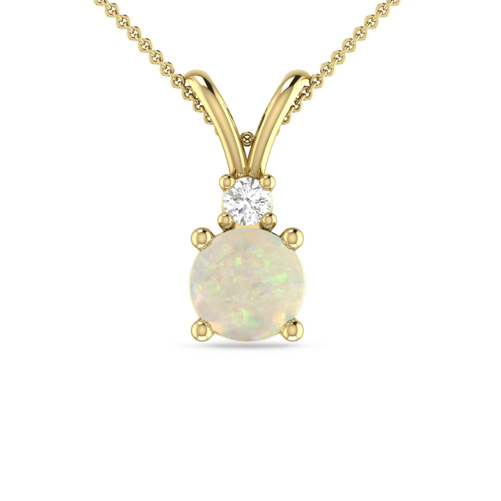 Yellow Gold - Opal