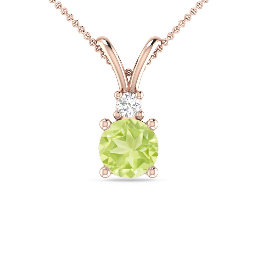 Rose Gold - Peridot